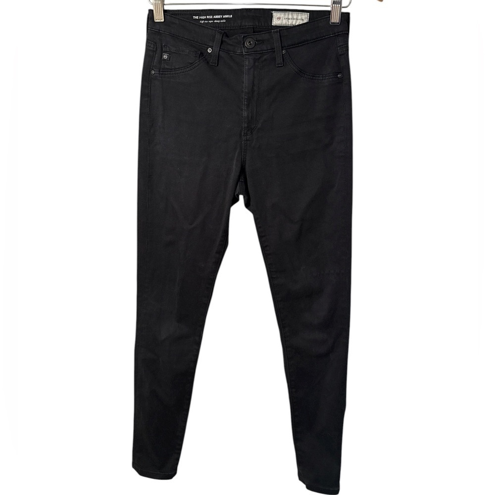 AG X Anthropologie The High Rise Abbey Skinny Ankle Jeans - Picture 8 of 8